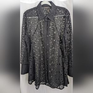 NWT Donna Karan Embroidered Blazer Jacket